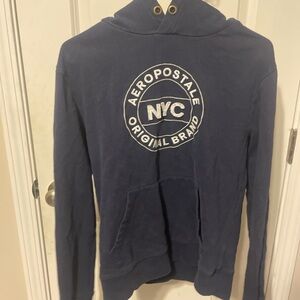Aeropostale Men's Navy Hoodie